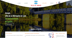 Desktop Screenshot of mairiedejonage.com