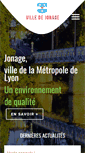Mobile Screenshot of mairiedejonage.com