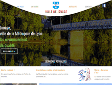 Tablet Screenshot of mairiedejonage.com